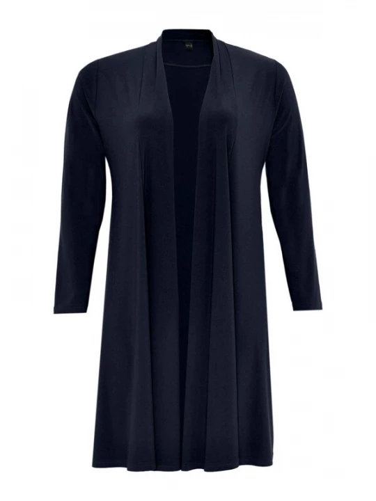 Foto van product YOEK Gebreid vest 'Dolce' donkerblauw
