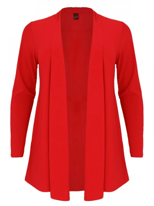 Foto van product YOEK Gebreid vest ' Dolce ' rood