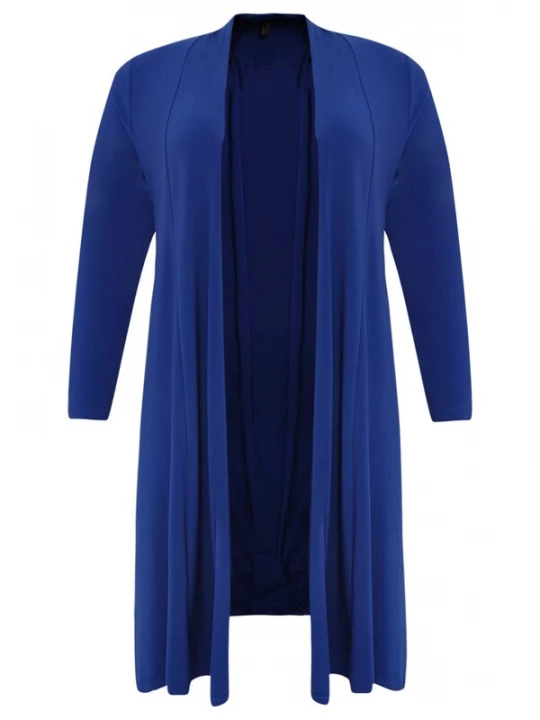 Foto van product YOEK Gebreid vest 'DOLCE' royal blue / koningsblauw