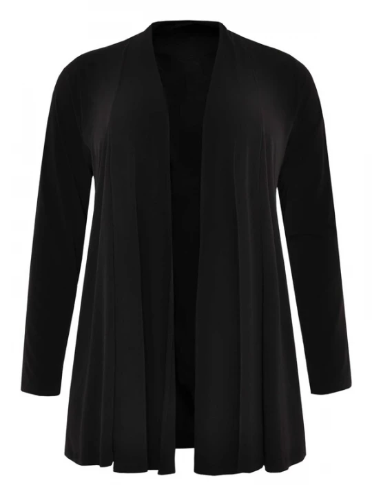 Foto van product YOEK Gebreid vest 'Dolce' zwart