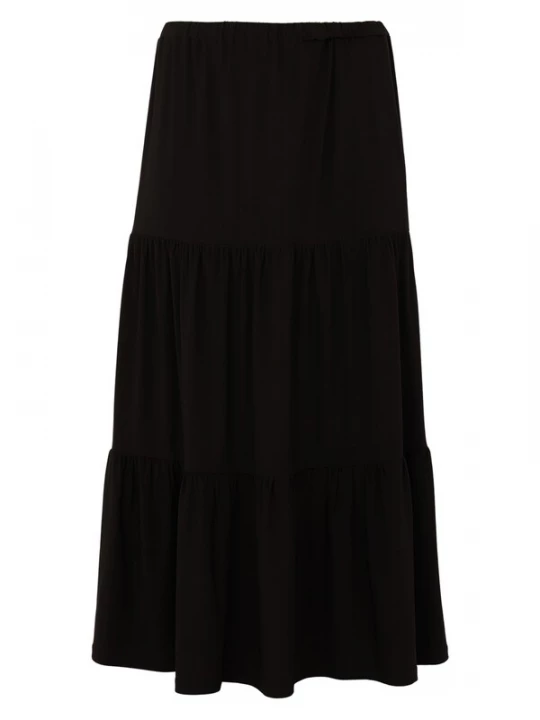 Foto van product YOEK Rok ' with an elastic waistband ' zwart