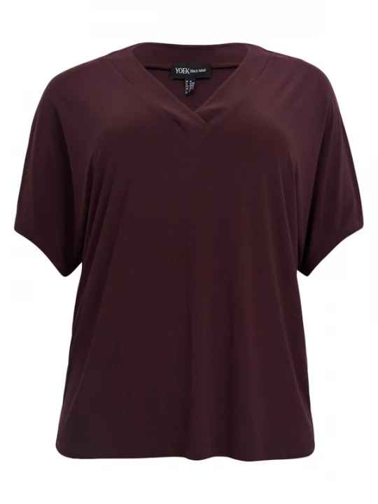 Foto van product YOEK Shirt bourgogne