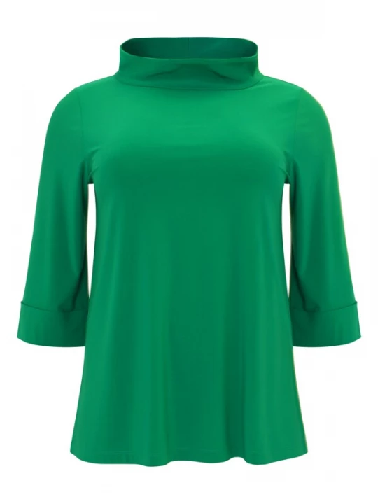 Foto van product YOEK Shirt 'Dolce' groen