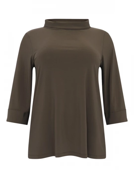 Foto van product YOEK Shirt 'Dolce' mokka