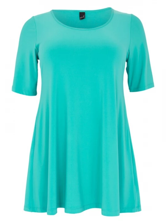 Foto van product YOEK Shirt 'Lang' turquoise