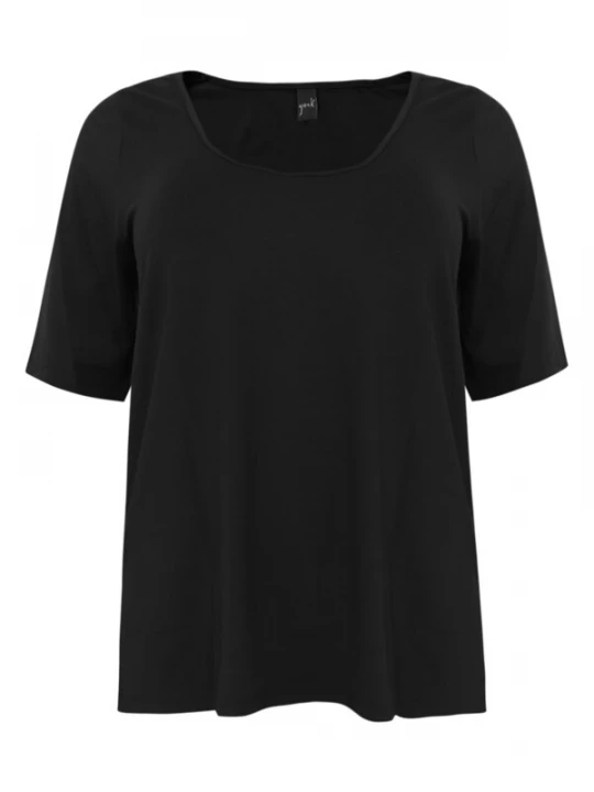 Foto van product YOEK Shirt 'Lara' zwart