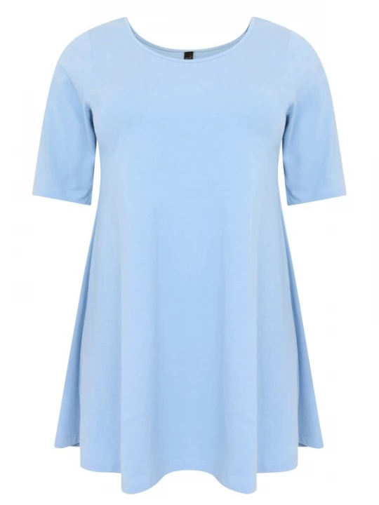 Foto van product YOEK Shirt 'Lieke' lichtblauw