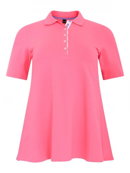 Foto van product YOEK Shirt lila / fuchsia / wit