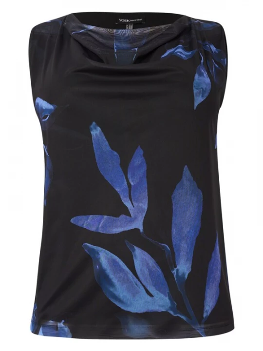 Foto van product YOEK Top blauw / zwart
