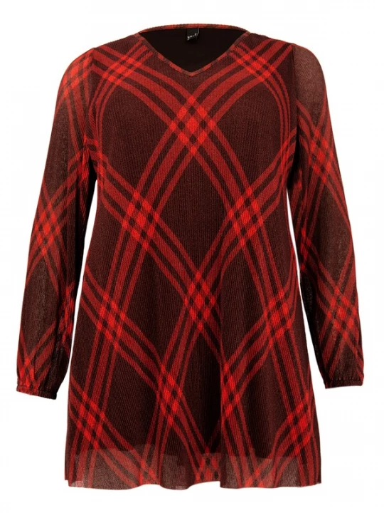 Foto van product YOEK Tuniek rood / donkerrood