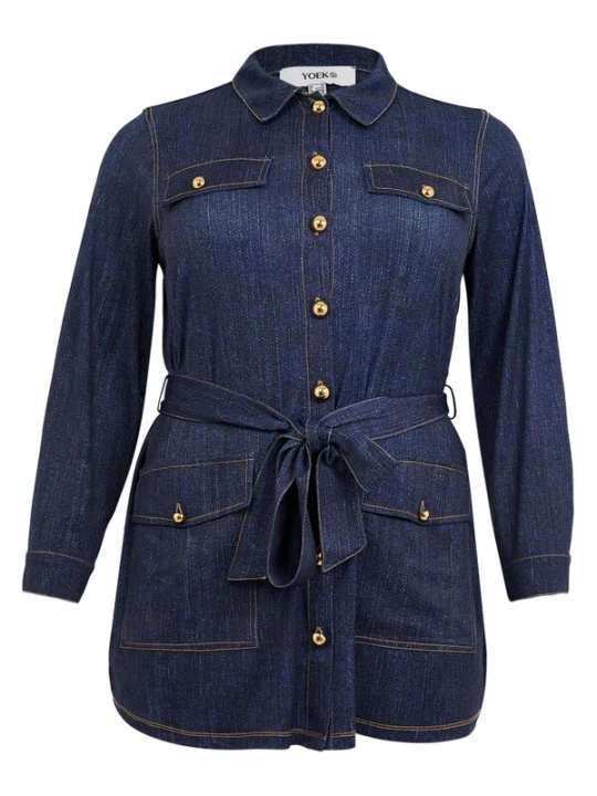 Foto van product YOEK Tussenjas donkerblauw