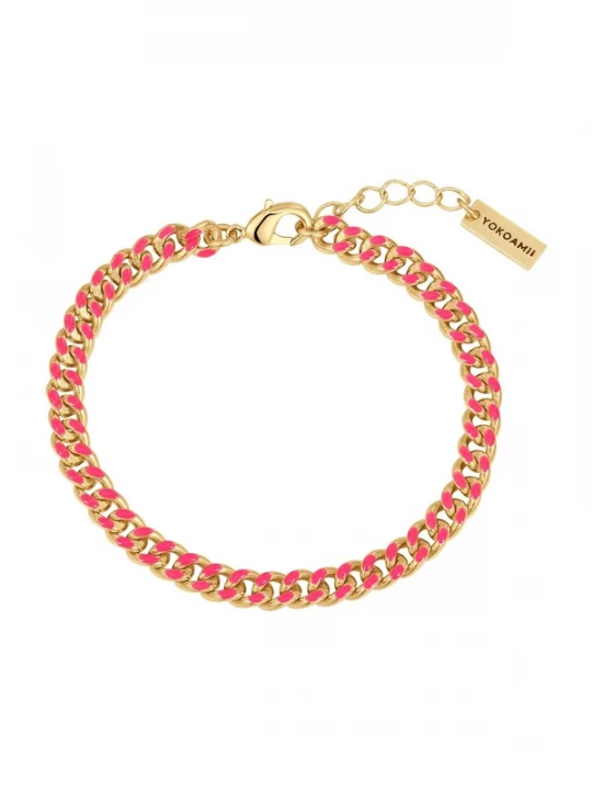 Foto van product Yokoamii Armband goud / pink