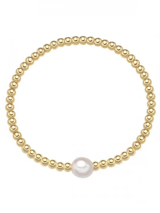 Foto van product Yokoamii Armband goud / wit