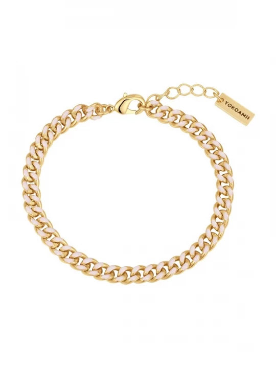 Foto van product Yokoamii Armband goud / wit
