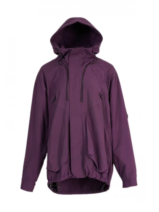 Foto van product yoligex Tussenjas 'YOLIGEX Wasserdichte Kapuzenjacke Lila Outdoor mit Reißverschluss' lila