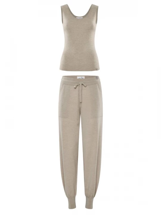 Foto van product YOU LOOK PERFECT Huispak 'Blossom & Bella' taupe