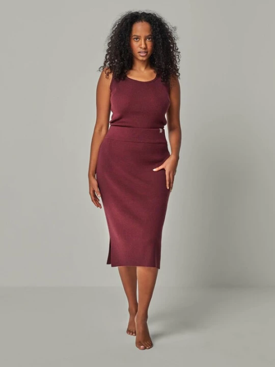 Foto van product YOU LOOK PERFECT Huispak 'Blossom & Erika' bordeaux