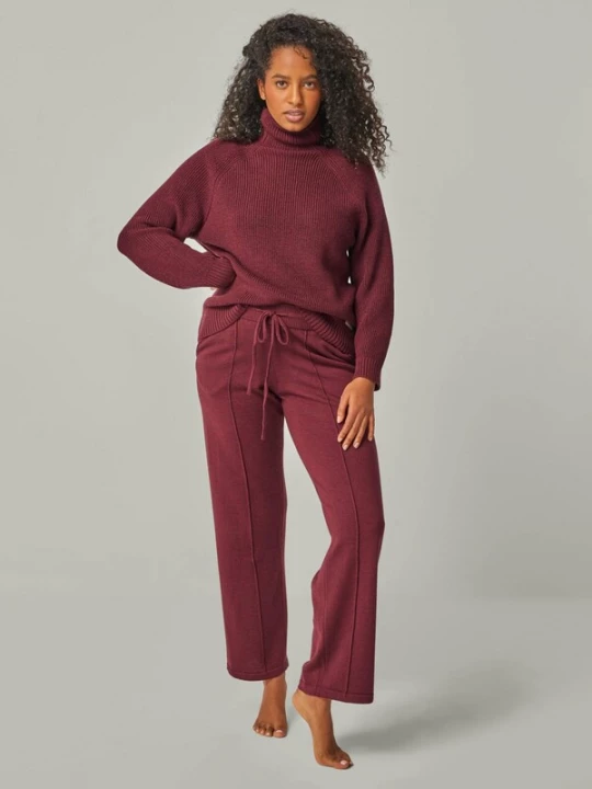 Foto van product YOU LOOK PERFECT Huispak 'Eve & Elisa' bordeaux