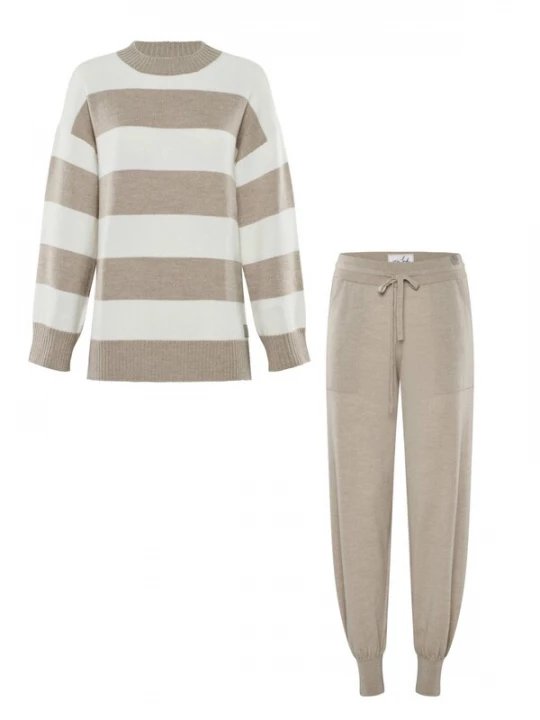 Foto van product YOU LOOK PERFECT Huispak 'Felia & Bella' taupe