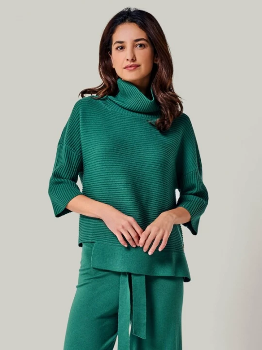 Foto van product YOU LOOK PERFECT Trui 'BAILEY' groen
