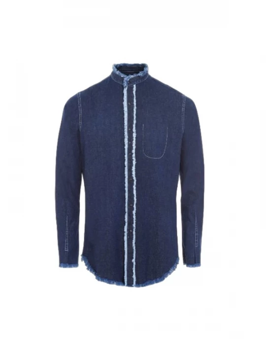 Foto van product Yoxeone Overhemd 'HIPPY' blauw denim