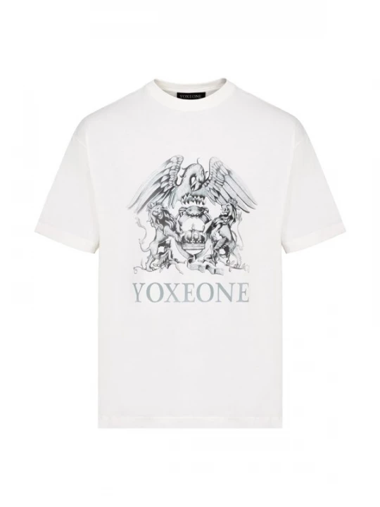 Foto van product Yoxeone Shirt 'QUEEN' wit