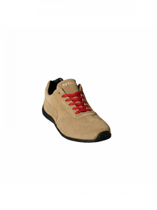 Foto van product Yoxeone Sportieve veterschoen 'Fangio Shoes' beige