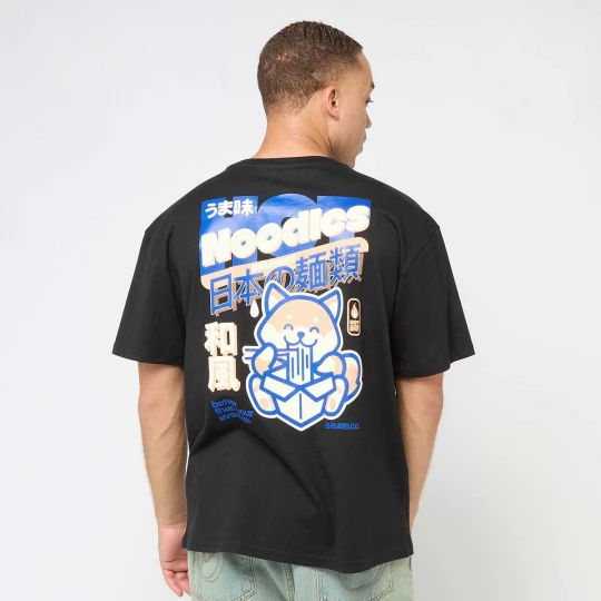 Foto van product Yummy Noodles Oversize Tee Mister Tee zwart