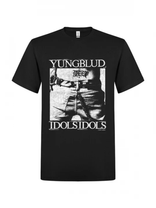Foto van product Yungblud Shirt 'Yungblud Idols T-Shirt' grijs