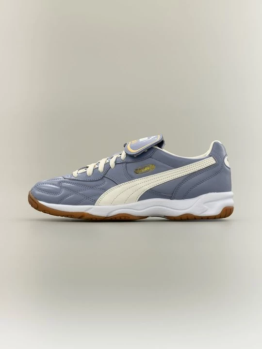 Foto van product Zaalvoetbalschoenen Puma lichtgrijs