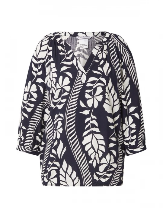 Foto van product ZABAIONE Blouse 'An44nett' marine / wit