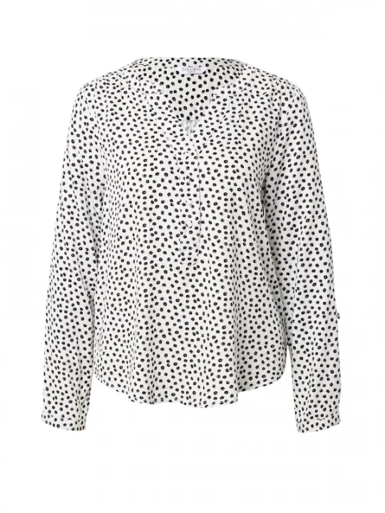 Foto van product ZABAIONE Blouse 'Annabelle' zwart / wit