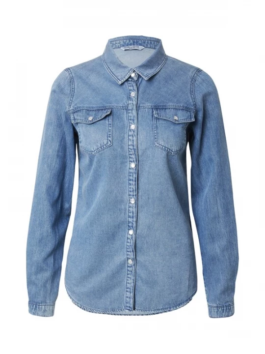Foto van product ZABAIONE Blouse 'Lo44retta' blauw denim