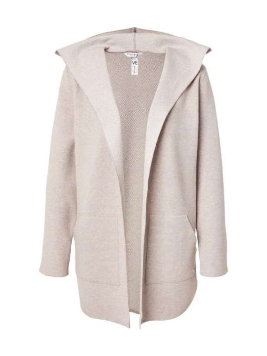 Foto van product ZABAIONE Gebreid vest 'Mo44rena' sand