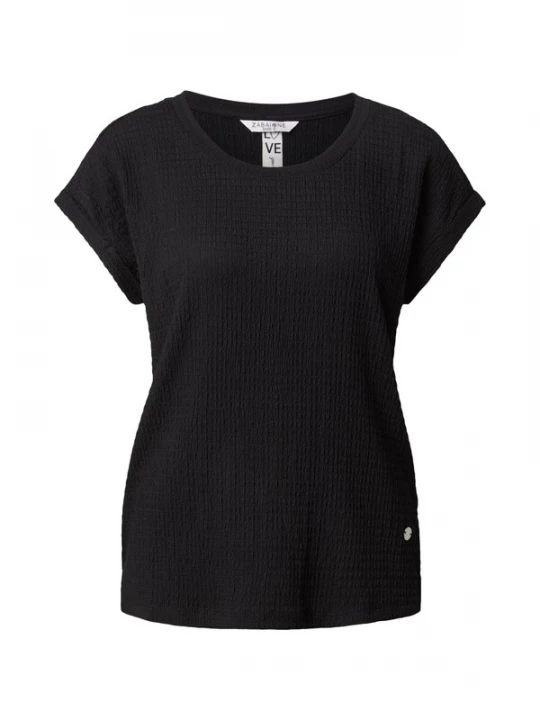 Foto van product ZABAIONE Shirt 'Al44legra' zwart