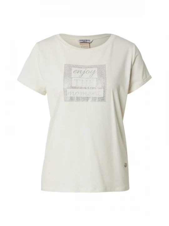 Foto van product ZABAIONE Shirt 'Au44tumn' wit