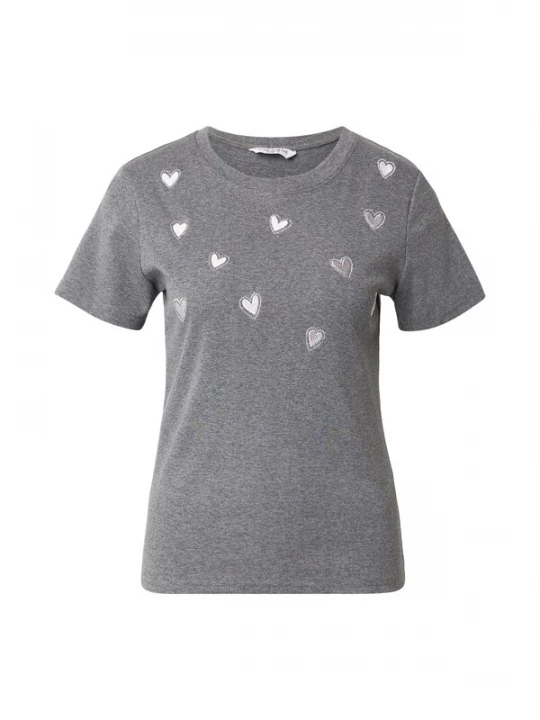 Foto van product ZABAIONE Shirt 'Ja44net' antraciet / lichtgrijs