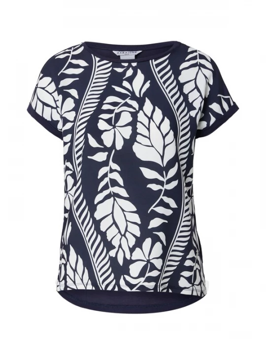 Foto van product ZABAIONE Shirt 'Li44a' navy / offwhite