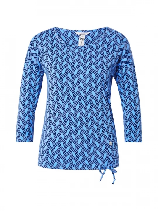 Foto van product ZABAIONE Shirt 'Mi44nara' navy / lichtblauw