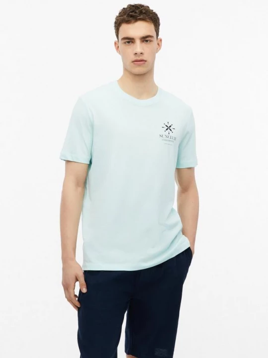 Foto van product Zacht katoenen T-shirt met print op de voorkant s.Oliver