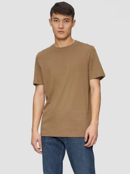 Foto van product Zacht katoenen T-shirt met ronde hals s.Oliver bruin