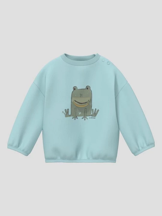 Foto van product Zacht sweatshirt in een losse pasvorm met applicaties s.Oliver