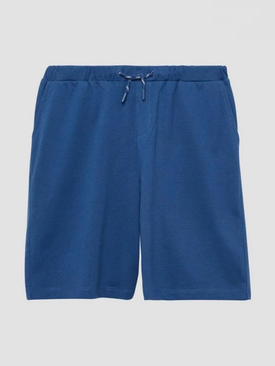 Foto van product Zachte jersey bermuda in een loose fit s.Oliver blauw
