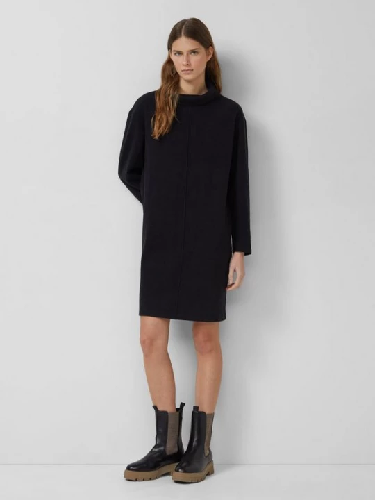 Foto van product Zachte jersey jurk met col s.Oliver zwart