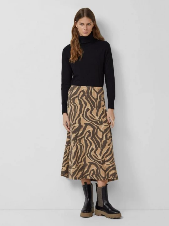 Foto van product Zachte jersey rok met dierenprint s.Oliver