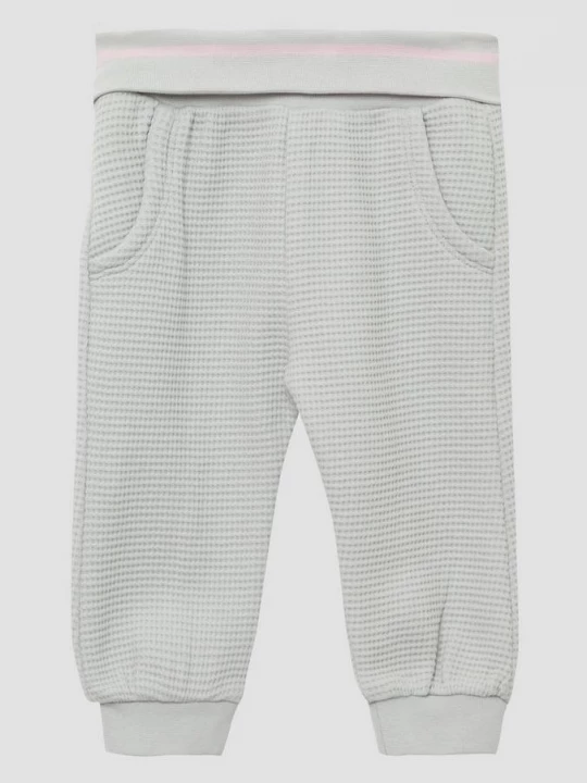 Foto van product Zachte joggingbroek met wafeltextuur s.Oliver grijs