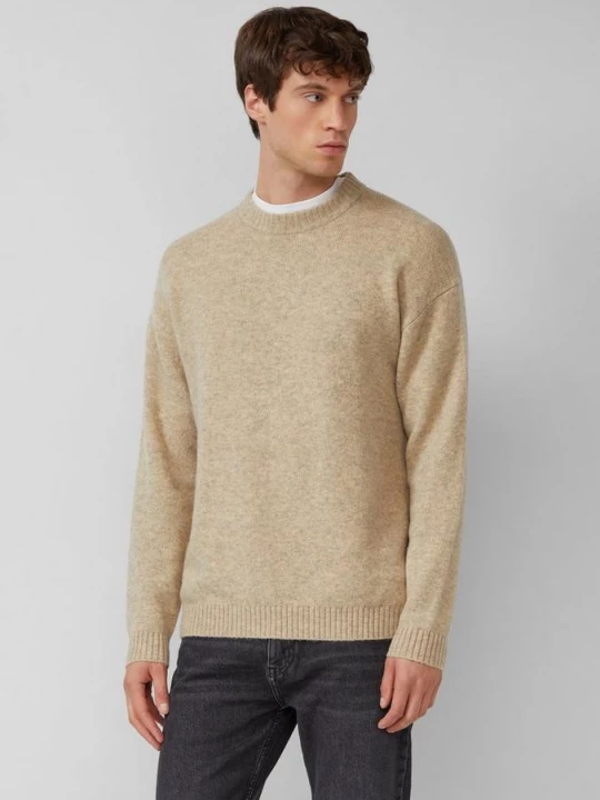 Foto van product Zachte relaxed fit trui van wolmix s.Oliver beżowy