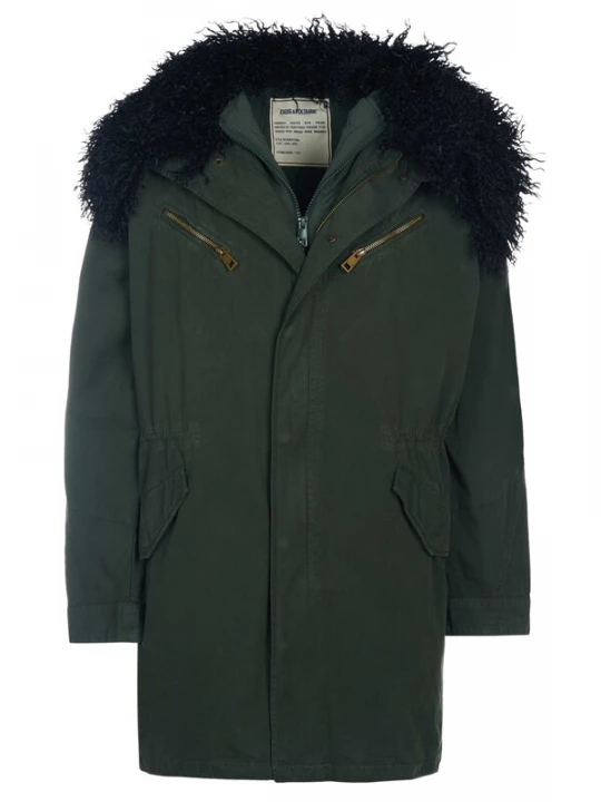 Foto van product Zadig & Voltaire Tussenparka 'Zadig & Voltaire KIDEA Parka Khaki' kaki