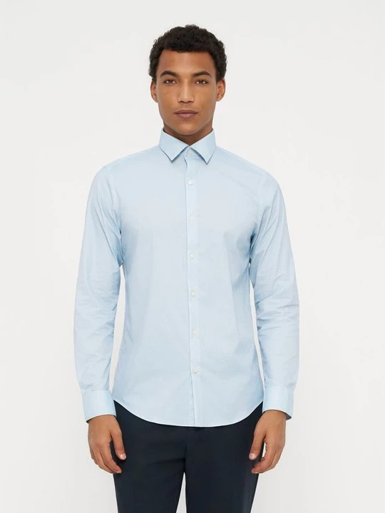 Foto van product Zakelijk overhemd Calvin Klein blauw