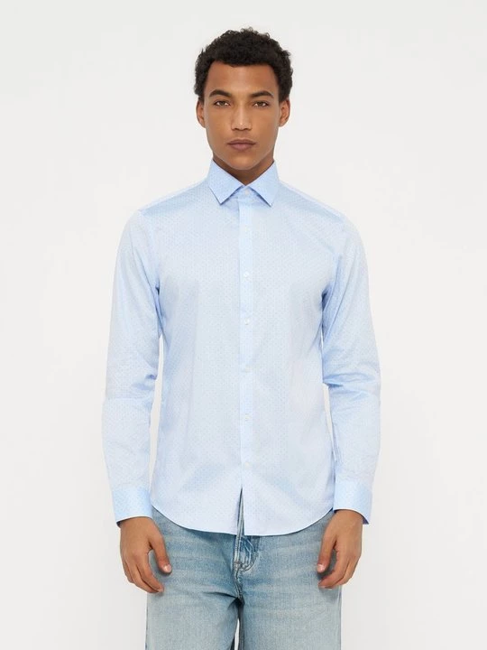 Foto van product Zakelijk overhemd Calvin Klein blauw